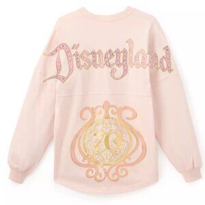 Disney Parks Disneyland 70th Anniversary Pullover Spirit Jersey NWT XL